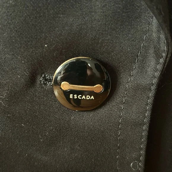 NWOT Escada blazer black size 40 - Picture 2 of 5